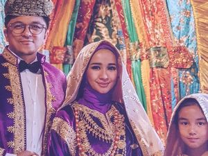 Nikahi Pria Malaysia, Laudya Cynthia Bella Foto Prewedding Pakai Baju Minang