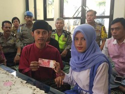 Kisah Tahanan Pencuri Kabel Menikah dengan Mahar Rp 100 Ribu