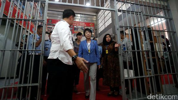 Menteri Kehakiman Jepang Kunjungi Rutan Cipinang