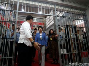 Menteri Kehakiman Jepang Kunjungi Rutan Cipinang