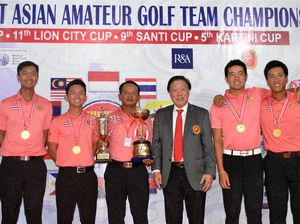 Thailand Sapu Bersih di SEA Amateur Golf Team Championship 2017