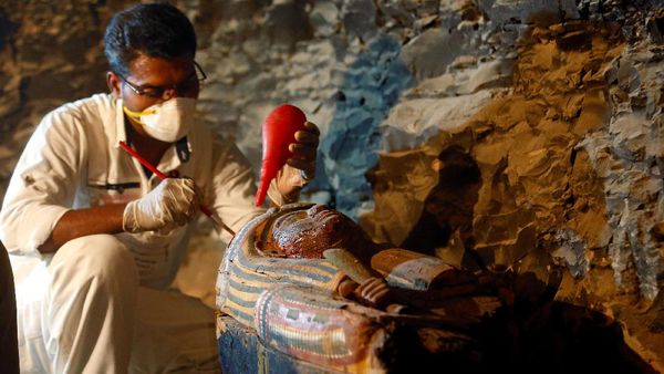 Di Kuburan Mesir Ini Mumi Amenemhat dan Amenhotep Ditemukan