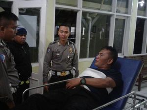 Pengemudi Motor Mabuk Tabrak Penyiar Radio di Garut