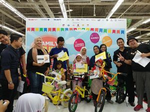 Serunya si Kecil Ikutan Lomba Mewarnai di Carrefour MT Haryono