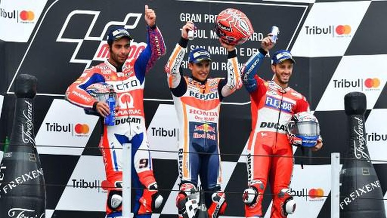 Klasemen MotoGP: Marquez Samai Poin Dovizioso di Puncak Klasemen