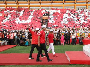 Semaraknya Puncak Perayaan Hari Olahraga Nasional 2017