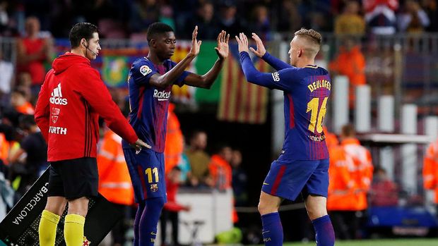 Debut Dembele di Barcelona: Bikin Assist dalam Laga Derby