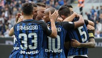 Di urutan 17 ada Inter Milan yang skuatnya bernilai 243,3 juta pound sterling. (Emilio Andreoli/Getty Images)