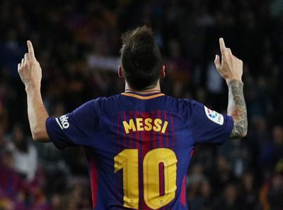 Hat-trick ke-27 Messi di La Liga