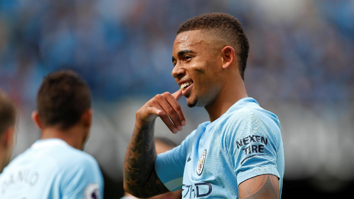 Gabriel Jesus, Manchester City (Lee Smith/Reuters)