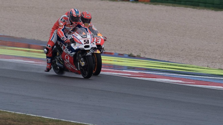 Gagal Menang Usai Disalip Marquez, Perasaan Petrucci Campur Aduk