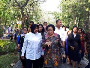 Jadi Pembicara di Markas PBB, Risma Ajak Megawati