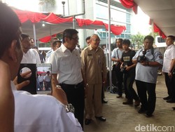 Yasonna Tinjau Tes CPNS Kemenkumham