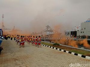 Video TNI AL Rayakan Upacara Militer di Hari Ulang Tahun