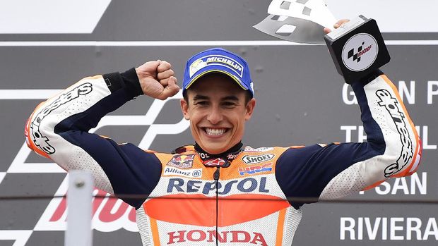 Marc Marquez tetap menjadi kandidat utama merebut gelar juara dunia MotoGP 2018.