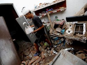 Bahu-membahu Warga Meksiko Salurkan Bantuan Korban Gempa