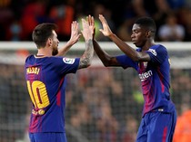 Dembele: Messi Semakin Tua, tapi Masih Sulit Dihentikan