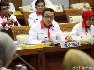 Menpora-Komisi X Bahas Anggaran Tahun 2018