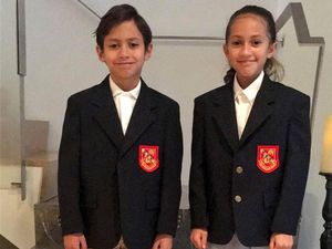 Foto: Gemas! Gaya Anak Selebriti Saat Hari Pertama Masuk Sekolah