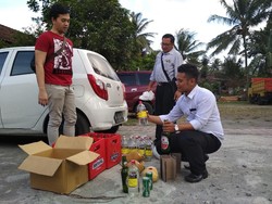 Polisi Gelar Olah TKP Kasus Pesta Miras Tewaskan Satu Orang