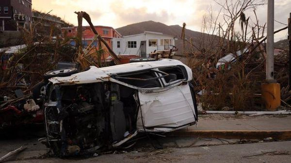 British Virgin Islands yang Luluh Lantak Diterjang Badai Irma