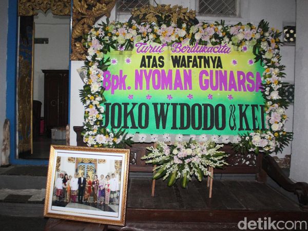 Ini Suasana Duka di Kediaman I Nyoman Gunarsa