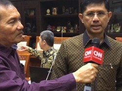 Saat Pimpinan KPK Saut Situmorang Jadi Wartawan