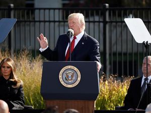 16 Tahun Tragedi 9/11, Trump: Amerika Tak Bisa Diintimidasi 16 Tahun Tragedi 9/11, Trump: Amerika Tak Bisa Diintimidasi