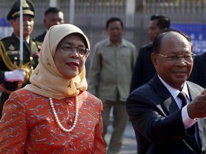 Kenegarawanan PM Lee Antar Halimah Yacob Jadi Presiden Singapura Kenegarawanan PM Lee Antar Halimah Yacob Jadi Presiden Singapura