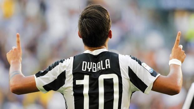 Paulo Dybala mencetak delapan gol dalam empat pertandingan awal musim Serie A musim 2017/2018.