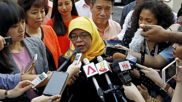 Halimah Yacob, dari Warung ke Kursi Presiden Singapura