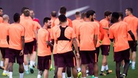Barca akan menjamu Juve di Camp Nou, Rabu (13/9/2017) dinihari WIB, pada laga di Grup D. Grup ini juga dihuni Sporting Lisbon dan Olympiakos. Foto: Alex Caparros/Getty Images