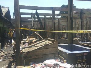 Pemkab Garut Bangun Pasar Darurat Pemkab Garut Bangun Pasar Darurat