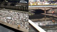 Begini Before-After Kali Cideng yang Sempat Penuh Sampah