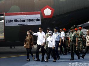 Foto: Jokowi Lepas Pengiriman Bantuan untuk Rohingya