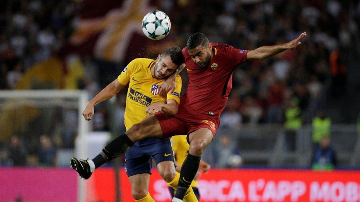 Roma vs Atletico Masih Tanpa Gol