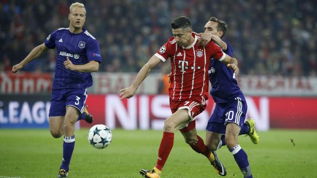 Lewandowski mengincar gelar treble bersama Die Bayern pada musim ini.