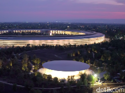 Kantor UFO Apple Bikin Karyawan Tersiksa