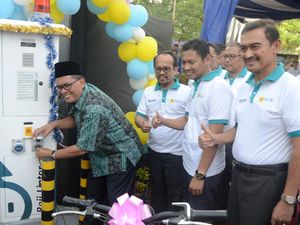 PLN Bikin SPBU Listrik di Cikapundung River Spot