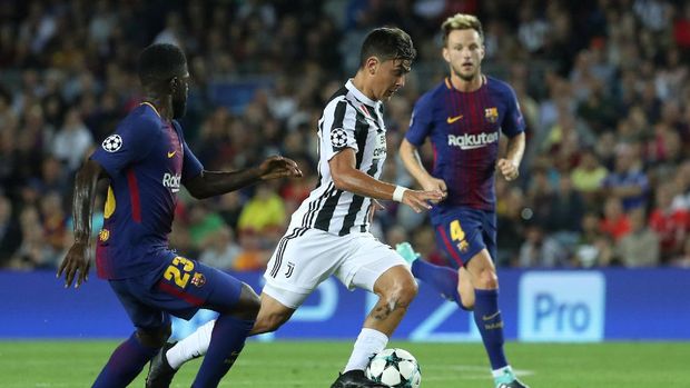 Juventus sempat memberikan perlawanan ketat di babak pertama.