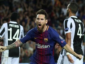 Messi Akhirnya Bisa Bobol Gawang Buffon