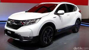 Honda CR-V Hybrid Mulai Beredar di Pasaran Tahun Depan