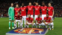Ini merupakan momen kembalinya MU ke Liga Champions setelah musim lalu harus rela tampil di Liga Europa -- dan menjuarainya. (Foto: Darren Staples/Reuters)