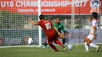 Jika mampu melewati Thailand, Indonesia akan bertemu Malaysia atau Myanmar di partai puncak. Ayo Garuda Muda! Foto: dok.Humas PSSI