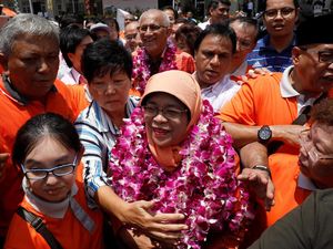 Resmi Jadi Presiden Muslimah Pertama Singapura, Ini Kata Halimah Resmi Jadi Presiden Muslimah Pertama Singapura, Ini Kata Halimah