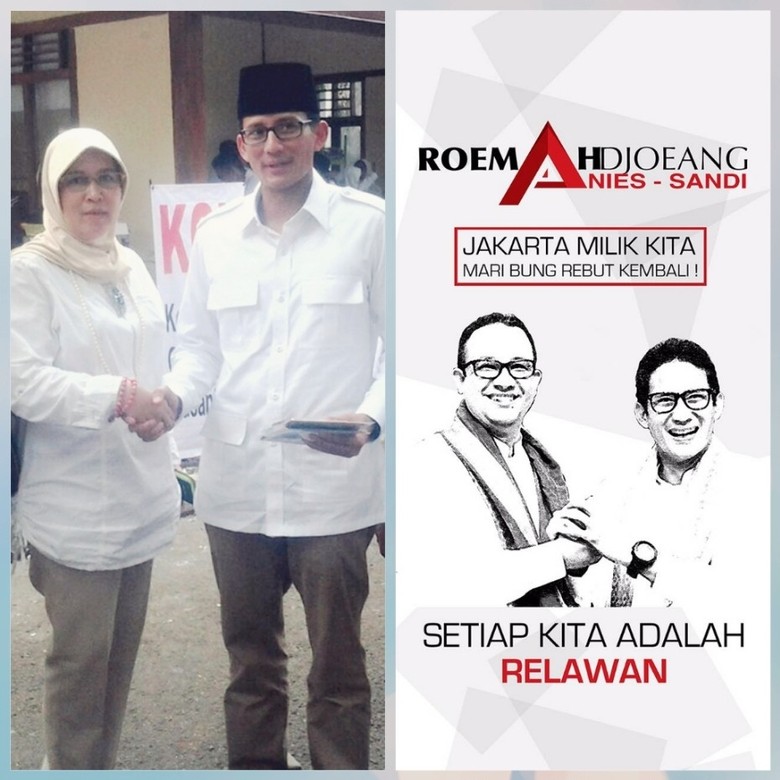 Pernah Foto  Bareng  Asma Dewi Ini Kata  Sandiaga Uno KASKUS