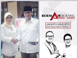 Asma Dewi Foto dengan Sandiaga, Gerindra DKI: Dia Bukan Timses
