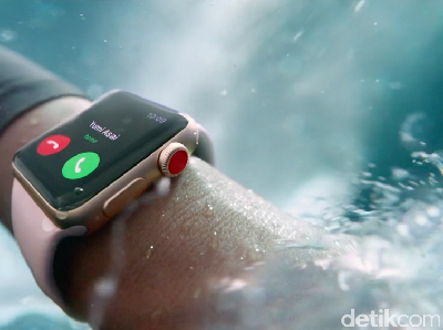 Apple Watch Kini Bisa Seluler dan Basah-basahan