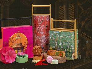 Kue Bulan dengan Rasa Durian Hingga Champagne Disajikan dalam Kotak Ekslusif