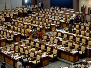 Lagi, Sebanyak 356 Kursi Kosong di Sidang Paripurna
